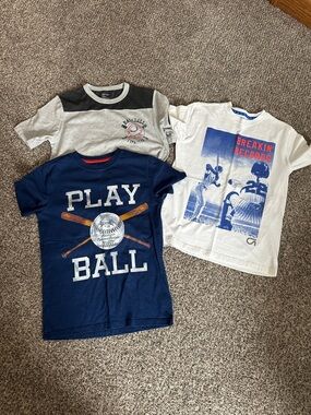 EUC❗️Gap Kids Baseball Graphic Tee Bundle - youth XL